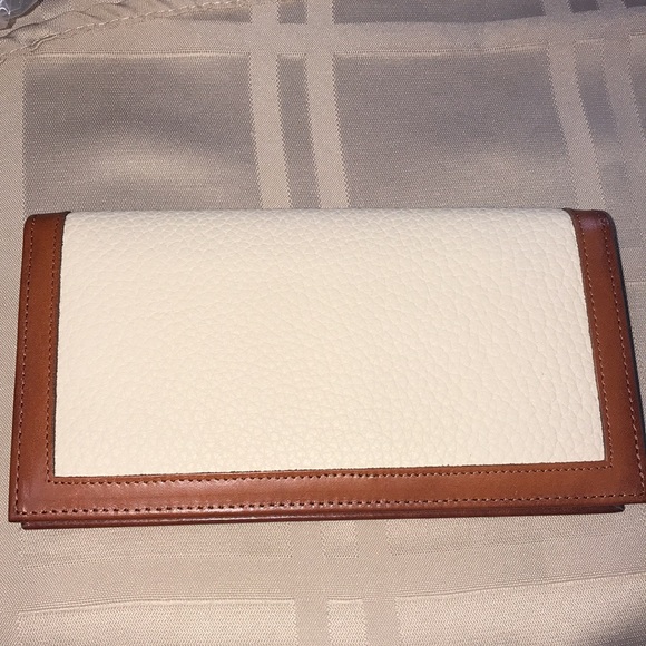 Dooney & Bourke “All Weather Leather” Financial Wallet - Built in TI Calculator - Picture 5 of 13